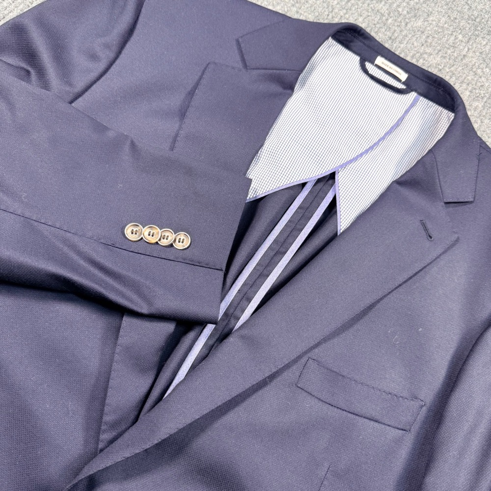 Peter Millar Multi Season Traveler Blazer XXL Navy 100% Wool Sport Coat MS17J00